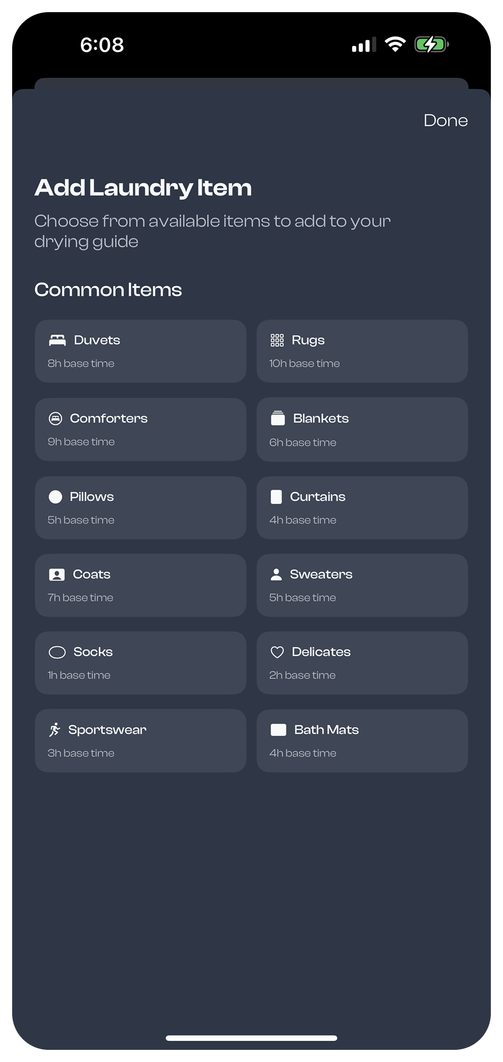 Washcast App Screenshot 2